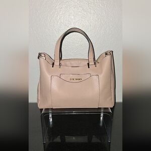 Steve Madden Beige Tote Bag with Makeup Bag